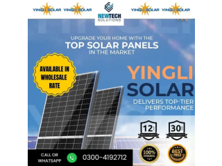 YINGLI N-TYPE 580W BIFICIAL