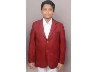 Blue and Maroon School Coats for Kids: Stylish, Durable, Comfortable