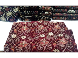 Ladies velvet embroidered shawls