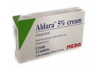 Aldara Cream 5% Imported from USA available now across Pakistan. 03186763953